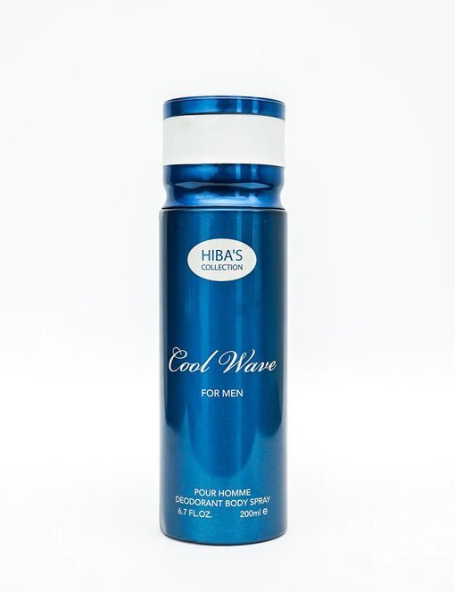Hiba's Collection (cool wave Body Spray For Men) 200ml