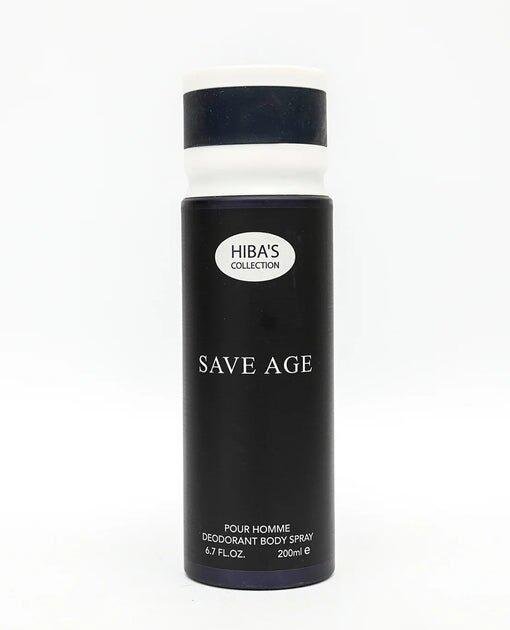 Hiba's Collection (Save age Body Spray For Men) 200ml