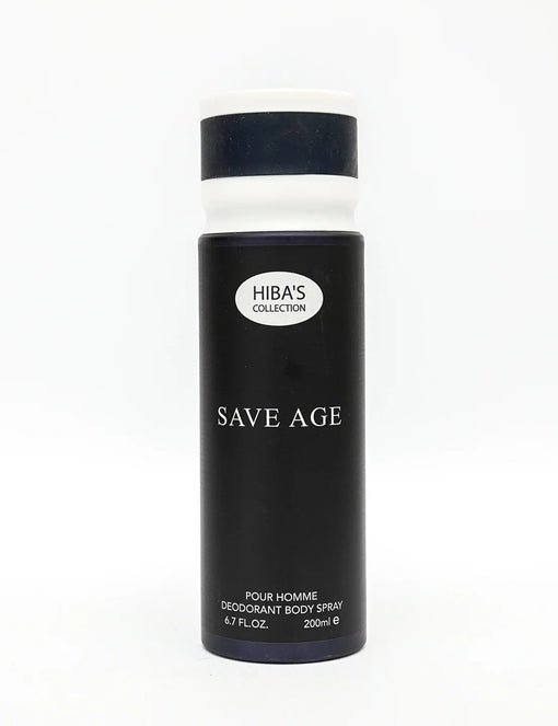 Hiba's Collection (Save age Body Spray For Men) 200ml