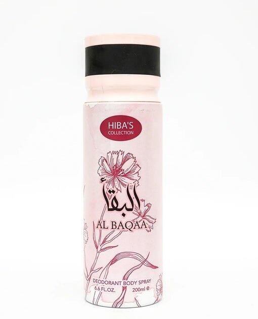 Hiba's Collection (Al-baqa Body Spray For Women) 200ml